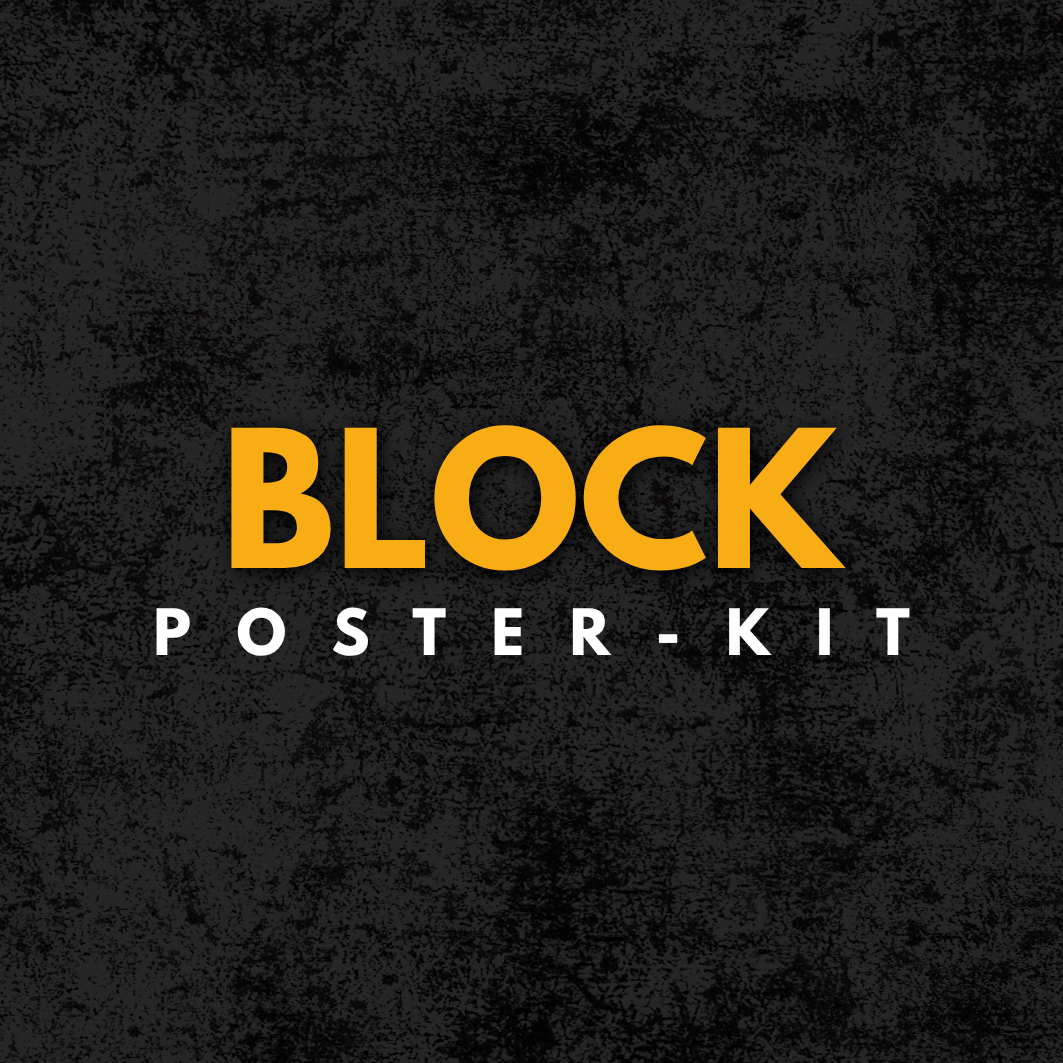 Block Poster Kit