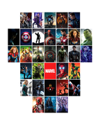 Marvel Collage Poster Kit.