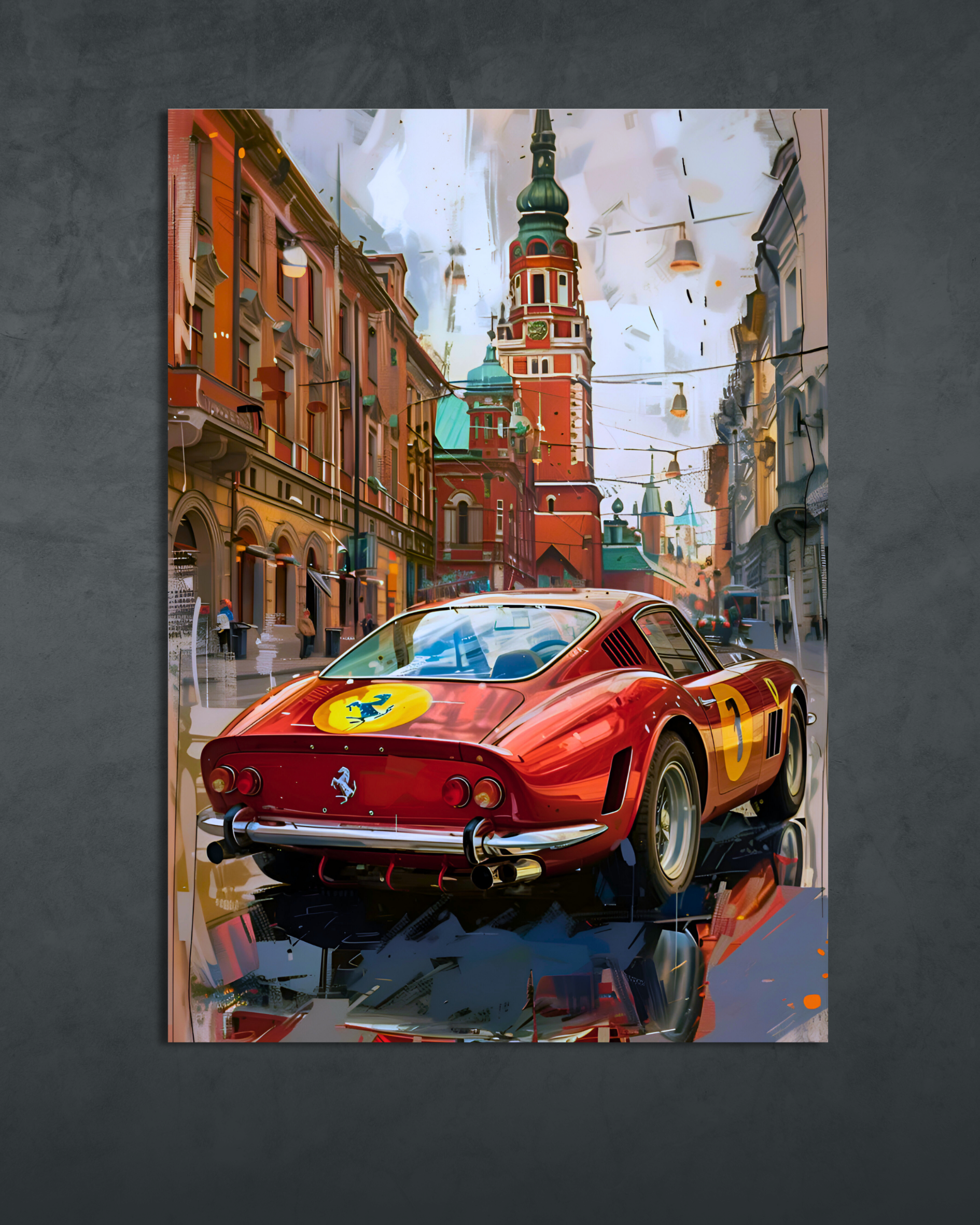 Car Poster | Ferrari