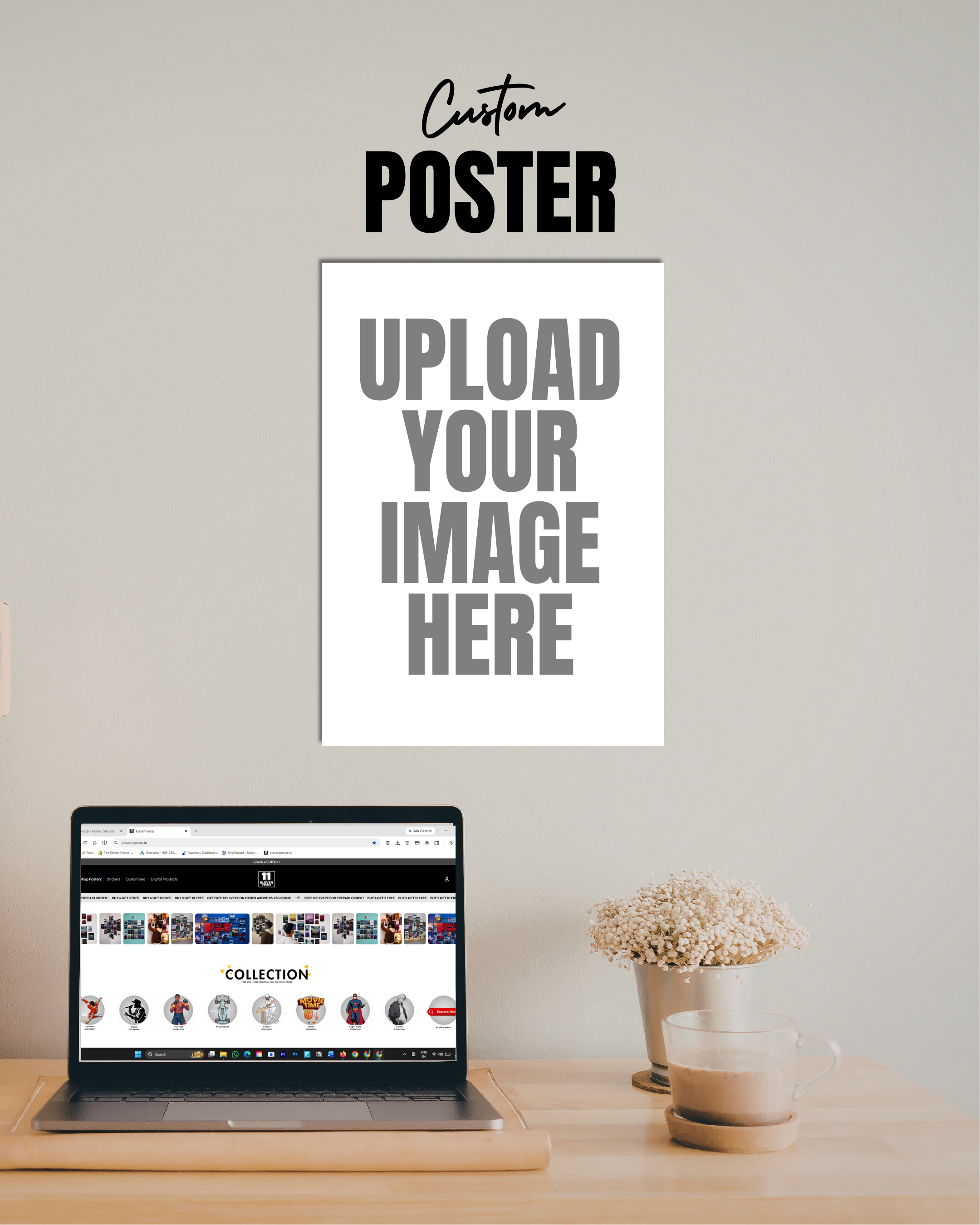 Custom Poster | Upload Your Image