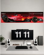 F1 Car 3 set Split Poster