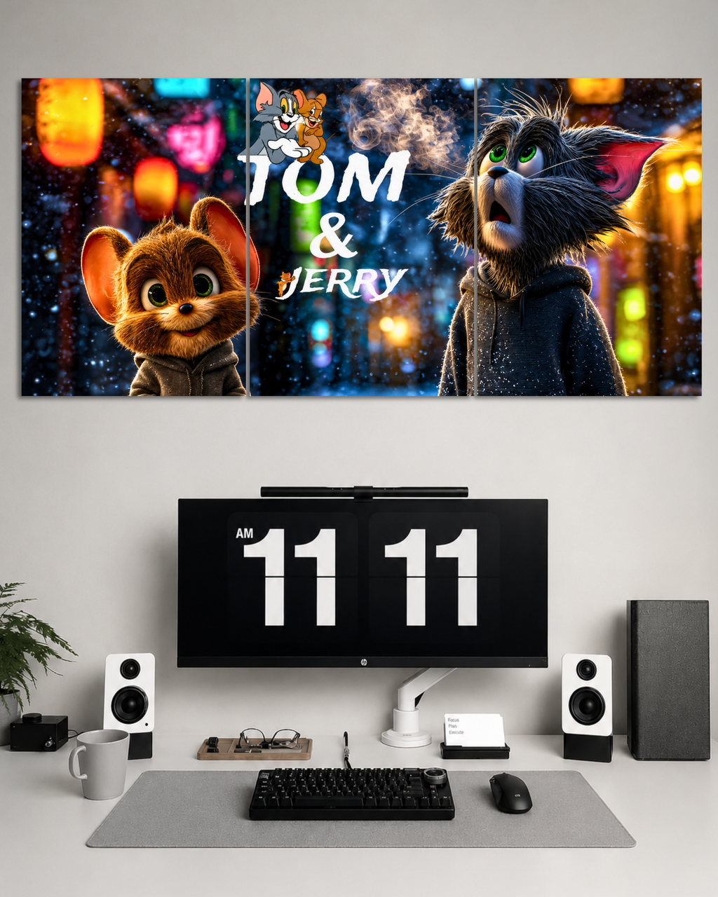 Tom & Jerry 3 set Split Poster