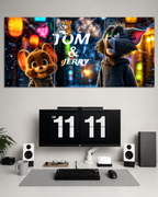 Tom & Jerry 3 set Split Poster