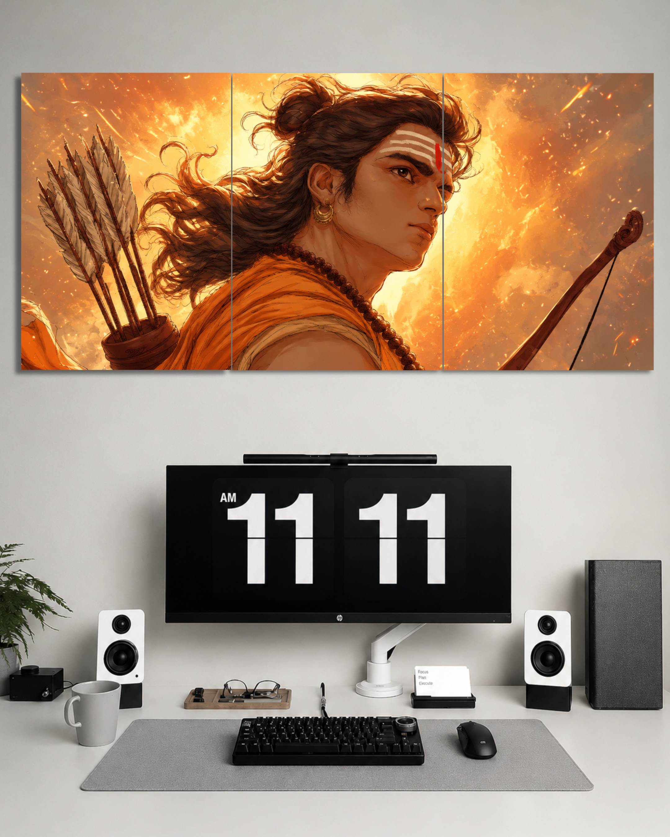 Lord Ram 3 Set Split Poster