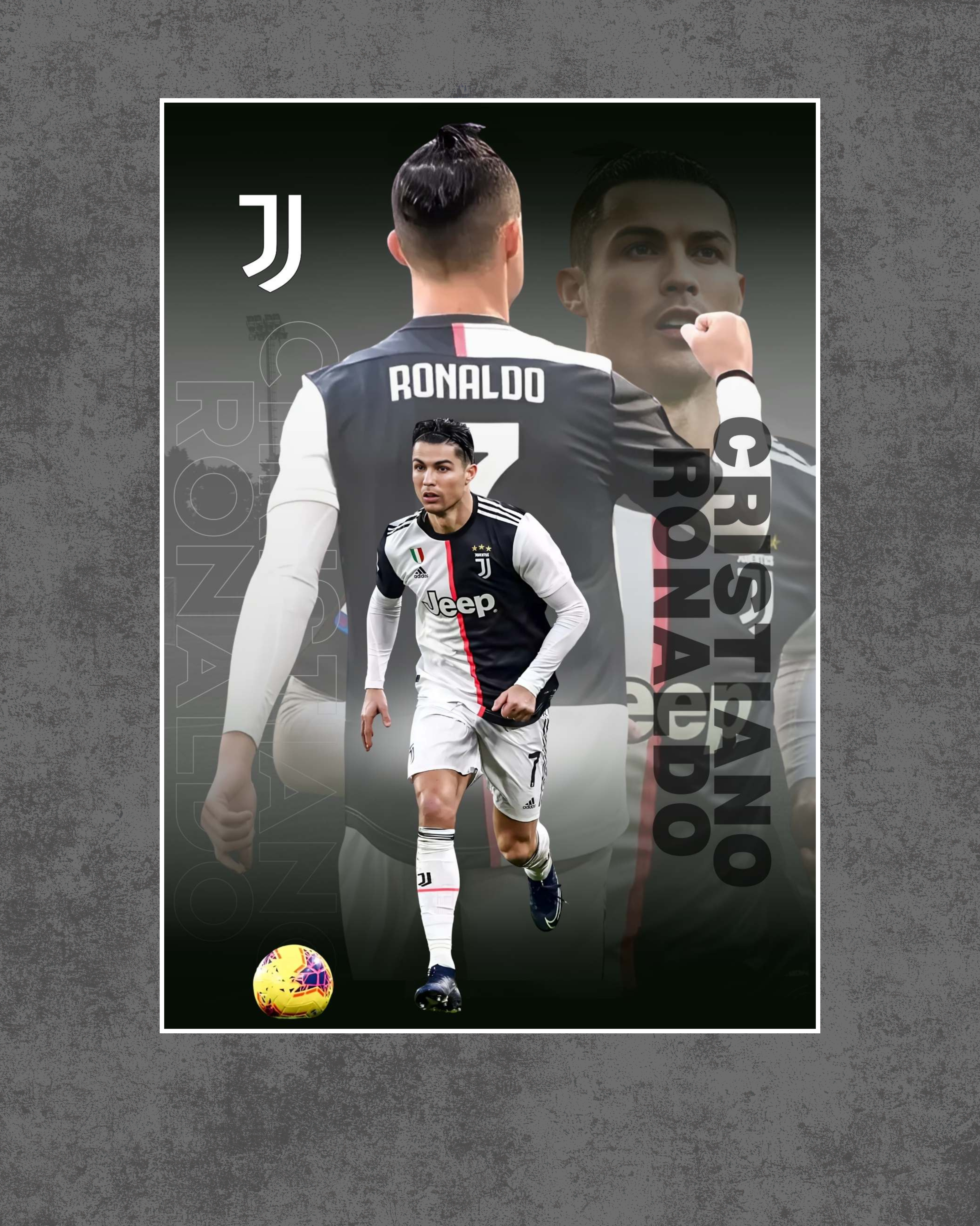 Football Poster | Champion | Ronaldo