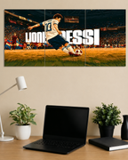 Lionel Messi 3 set Split Poster