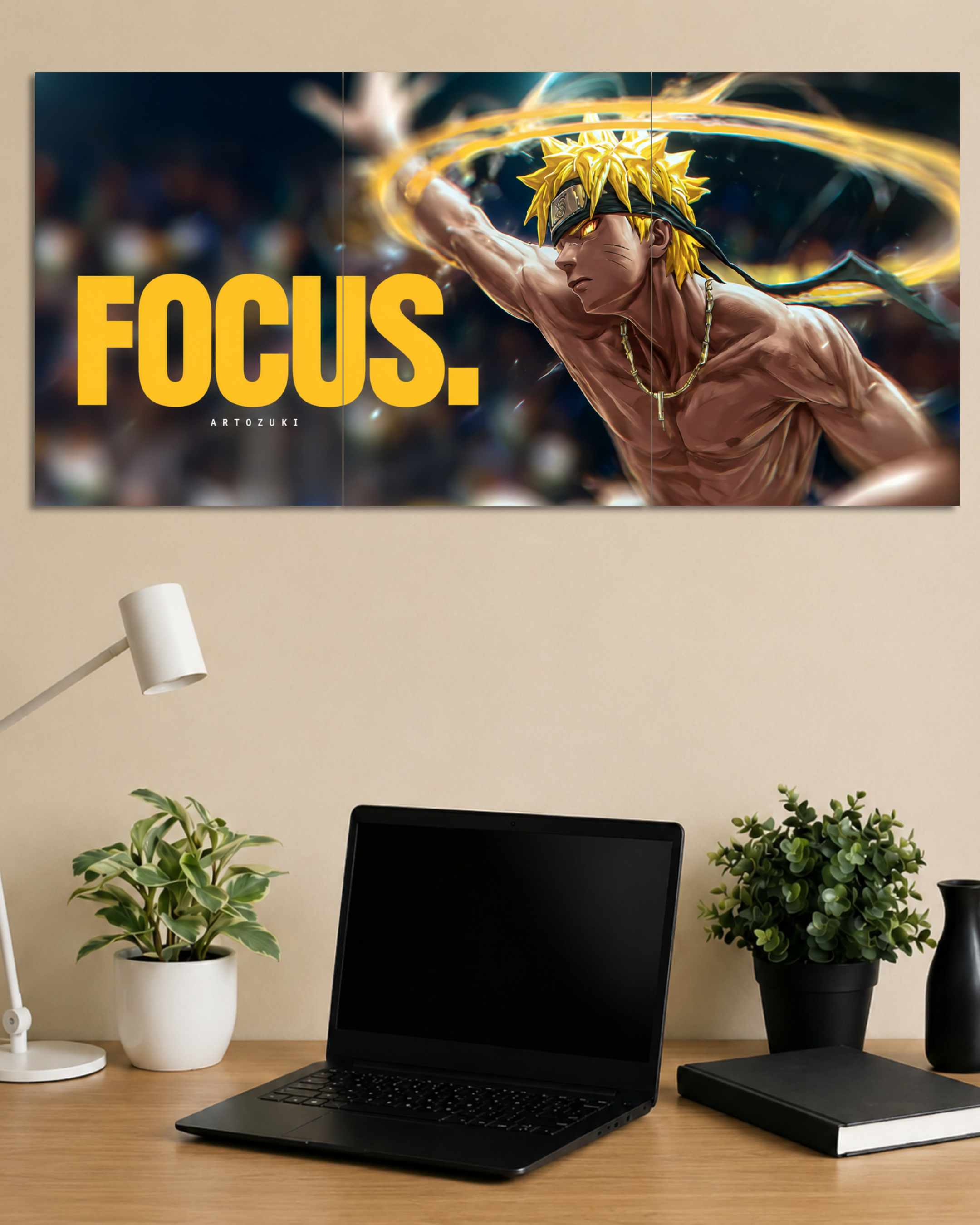 Focus Motivational 3 set Split Poster