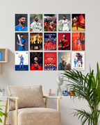 Virat Kohli Collage Poster Kit.