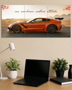 Super Car 3 set Split Poster