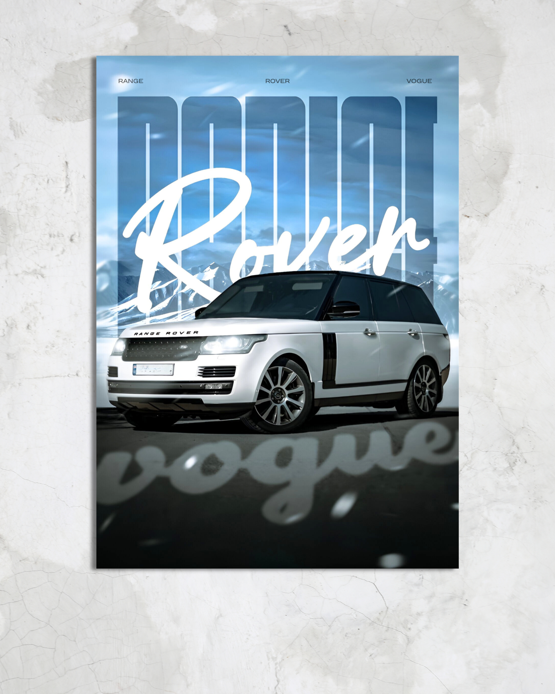 Car Poster | Range Rover