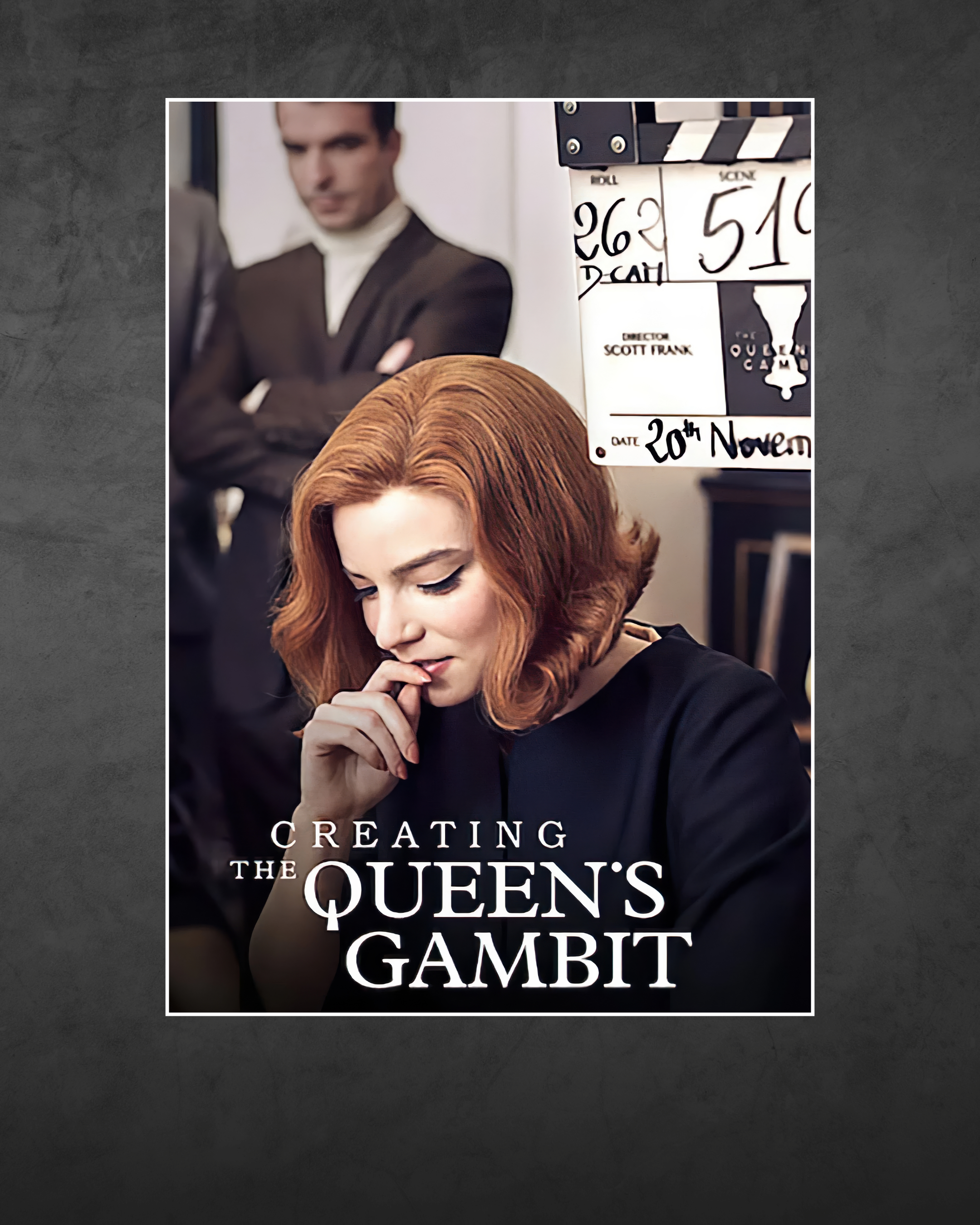 Creating the queens gambit Movie Poster