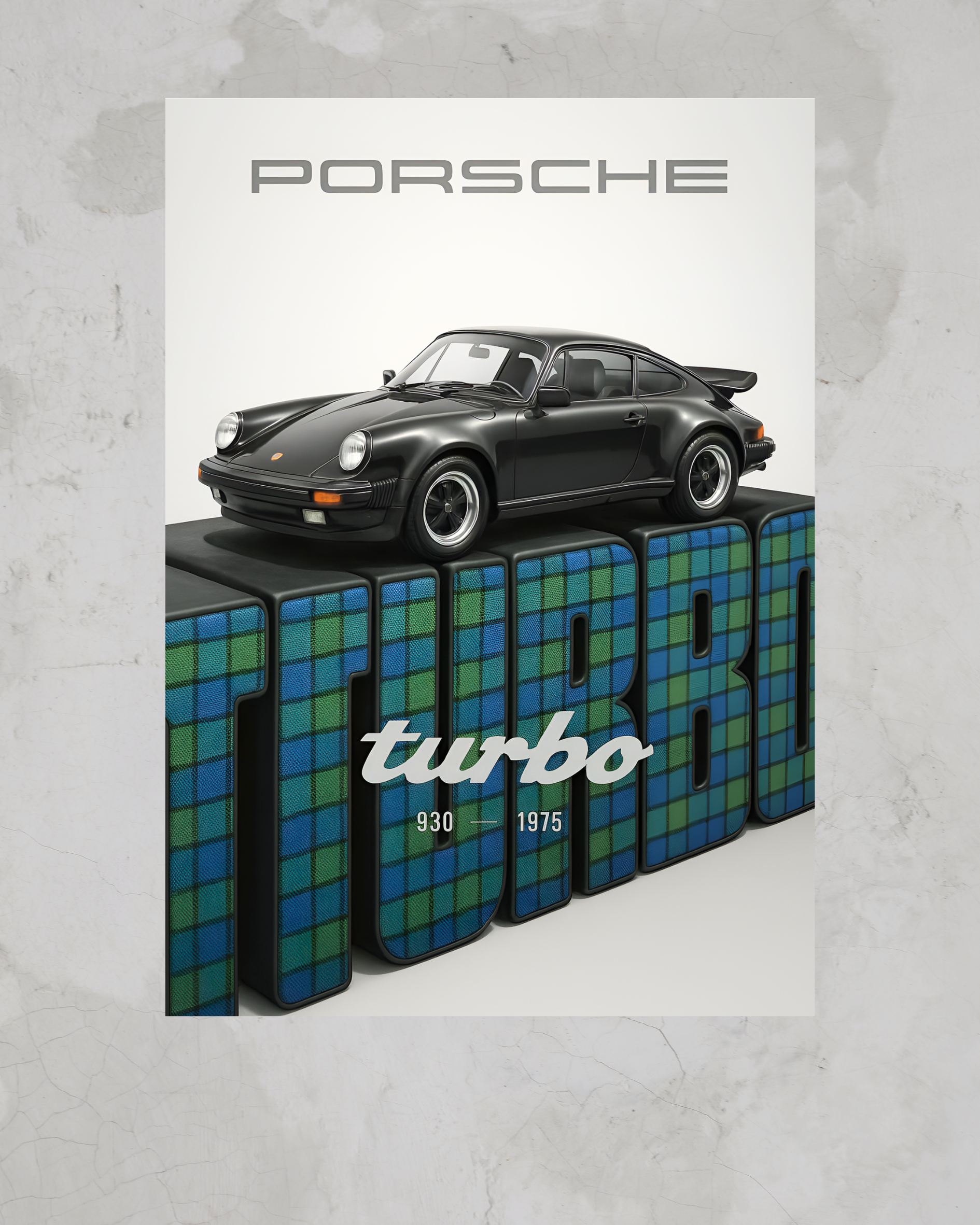 Car Poster | Porsche | Turbo