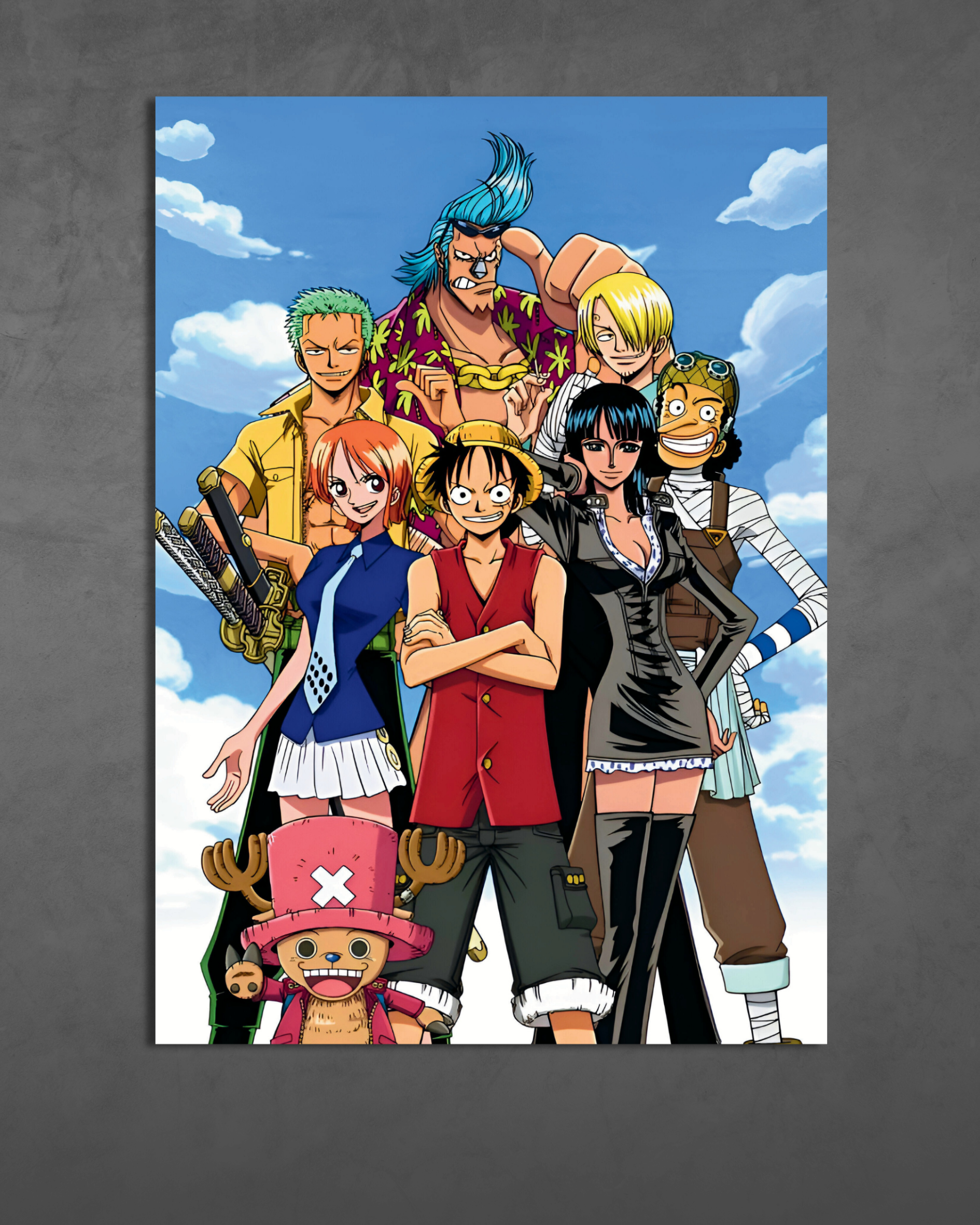 Anime Characters | Luffy and team | One Piece