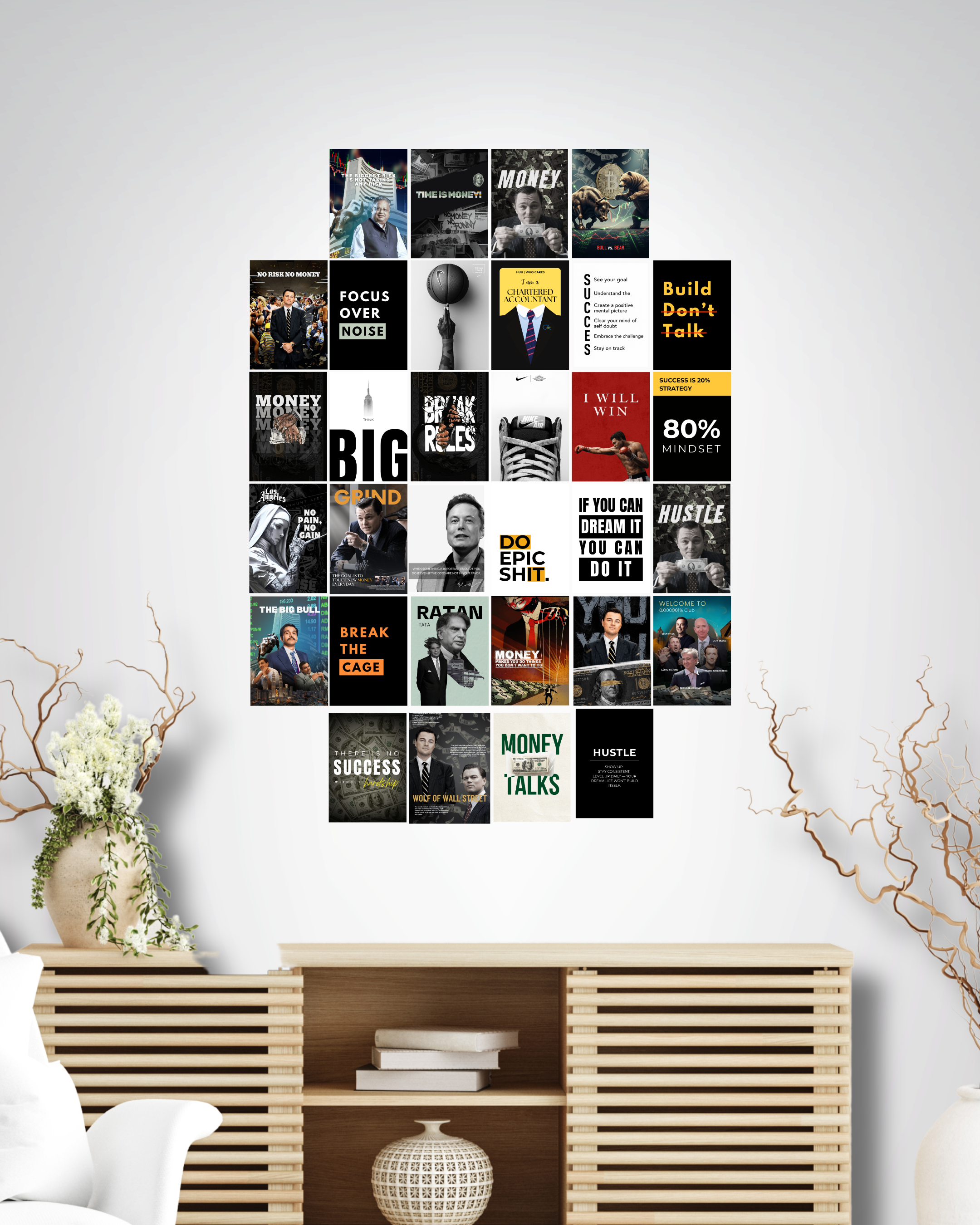 Motivational Collage Poster Kit.