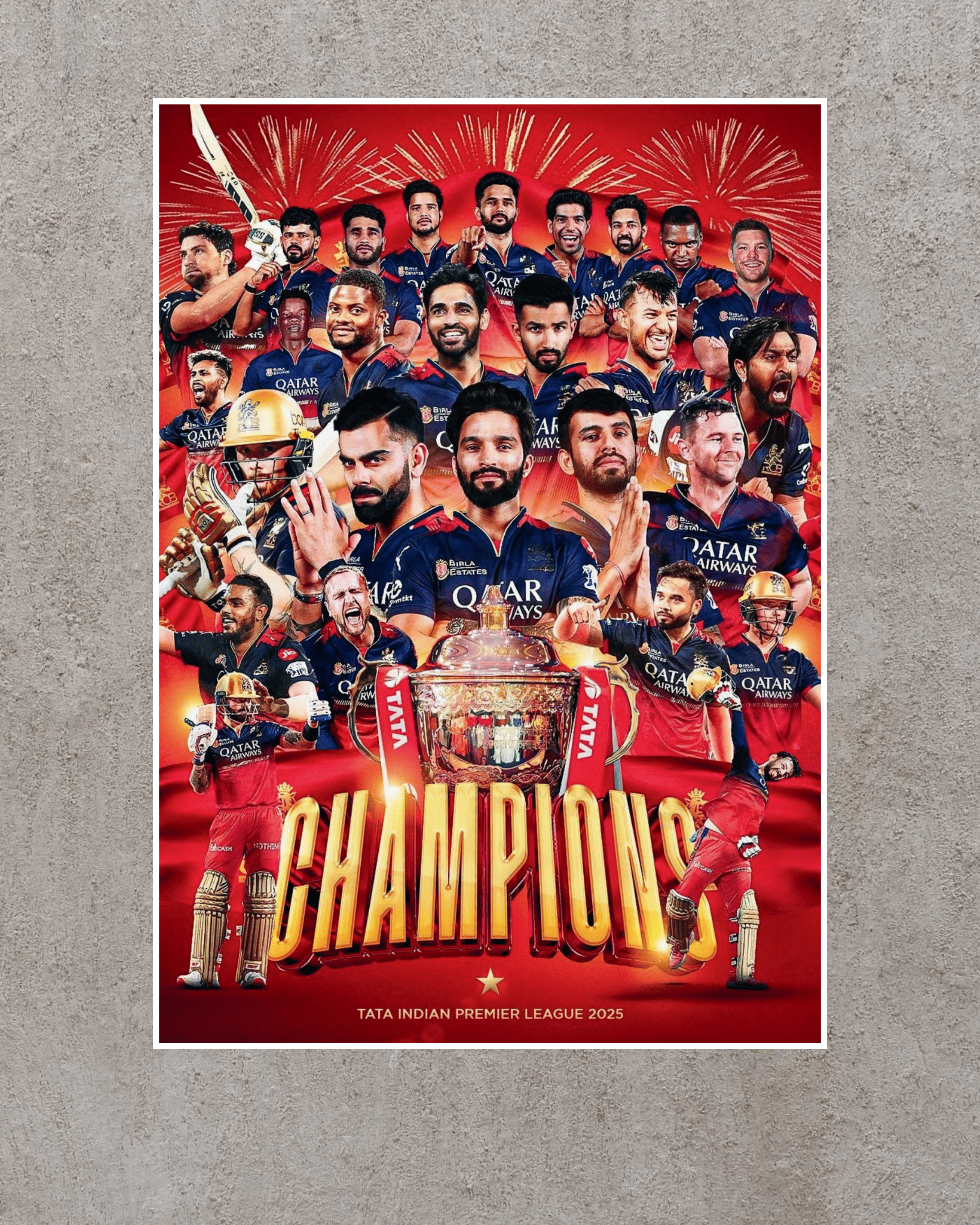 RCB | VIRAT KOHLI | Indian Cricket | IPL CHAMPIONS