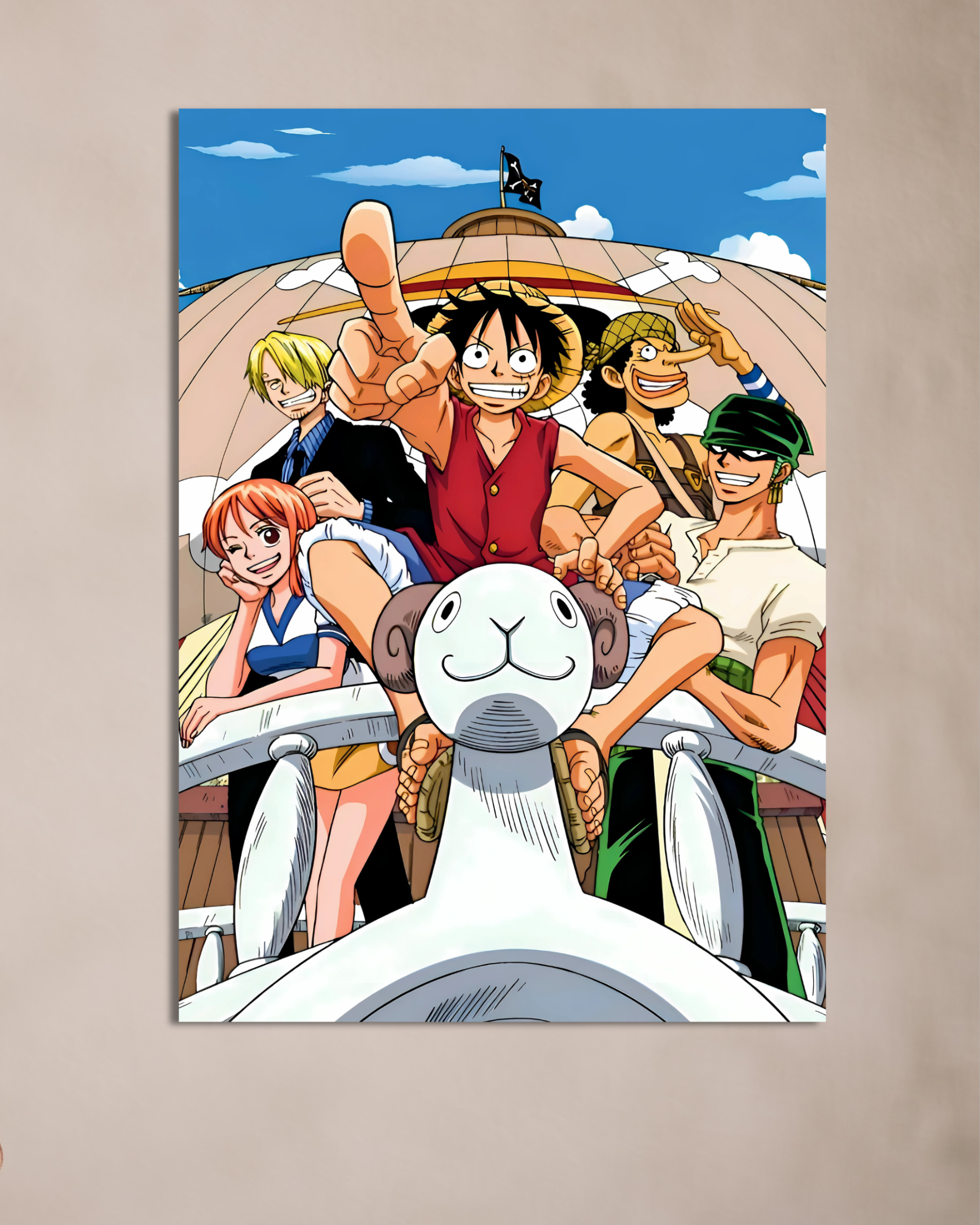 Anime Characters | Luffy and Team | One piece
