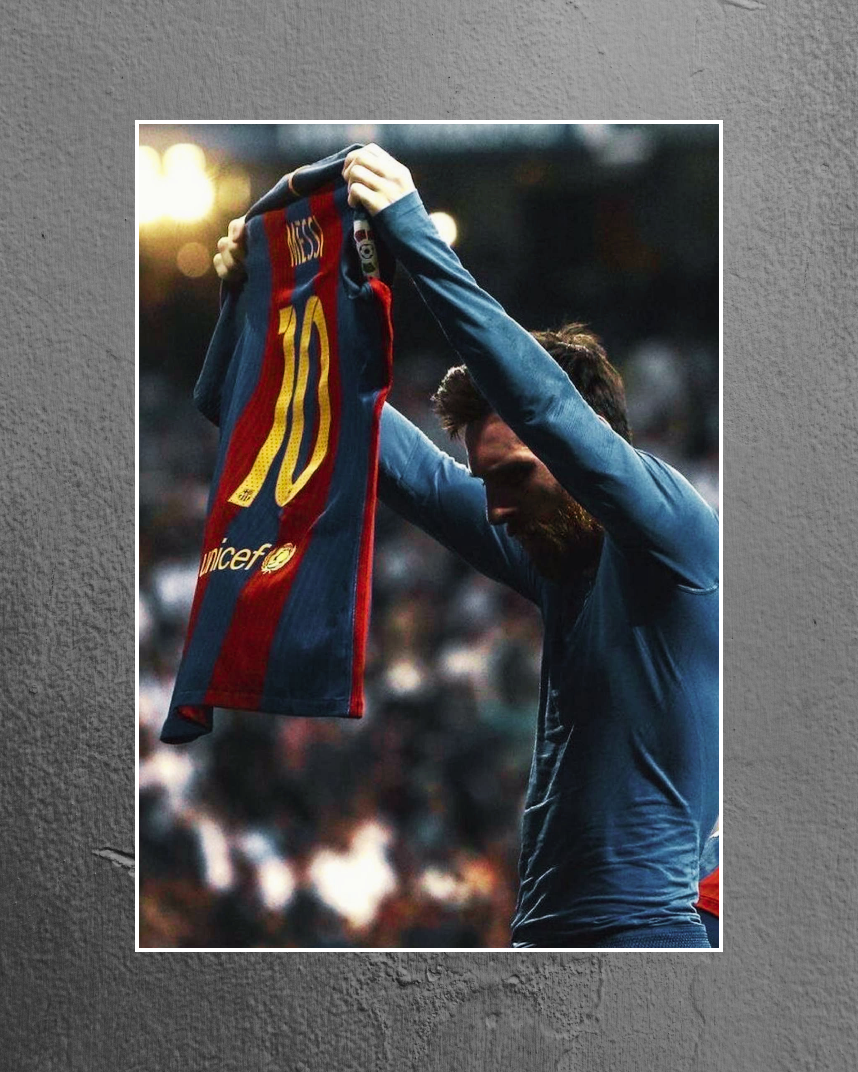 Football Poster | Champion | Messi 10