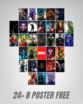 Marvel Collage Poster Kit.