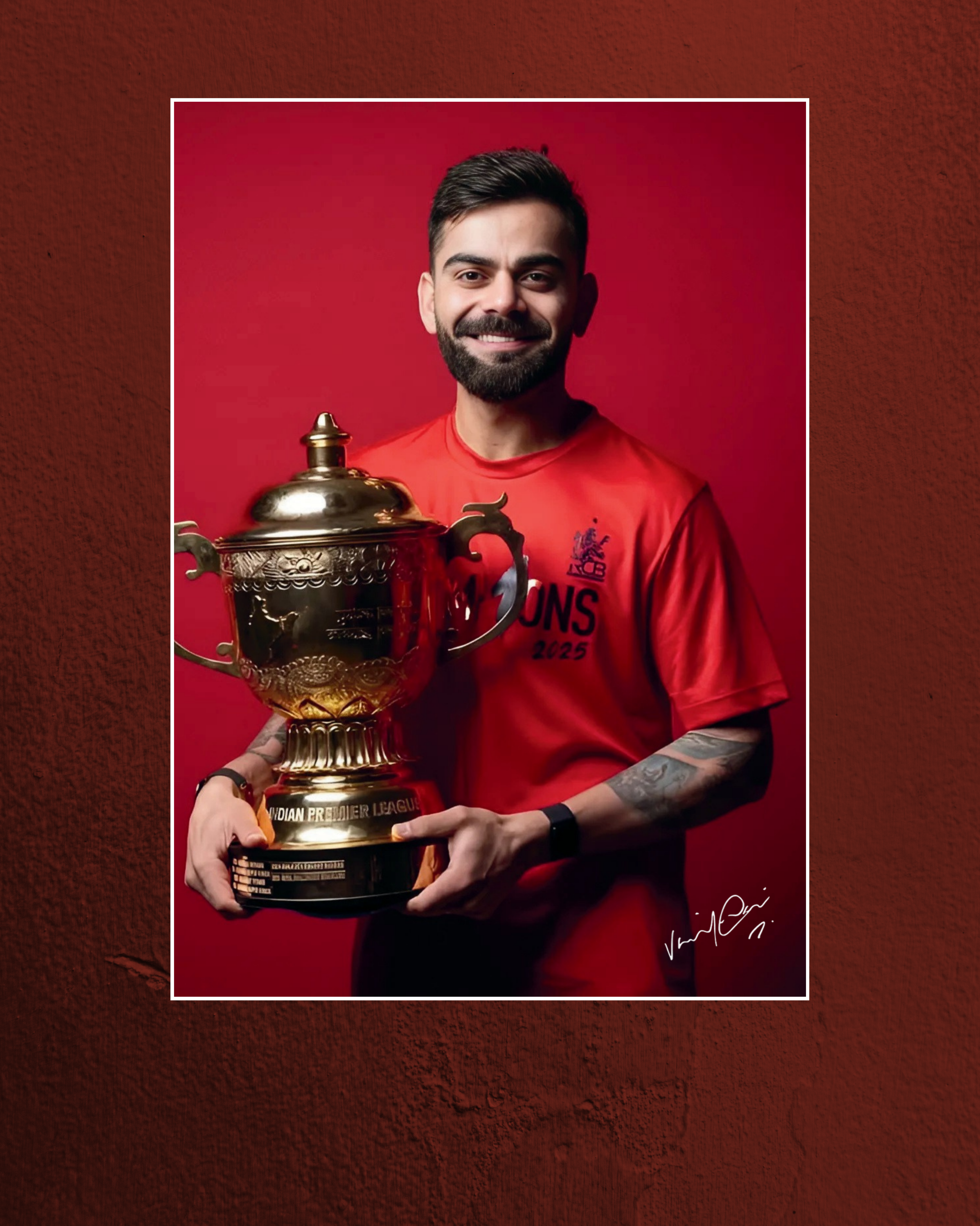 Cricket Poster | Indian | Virat 18